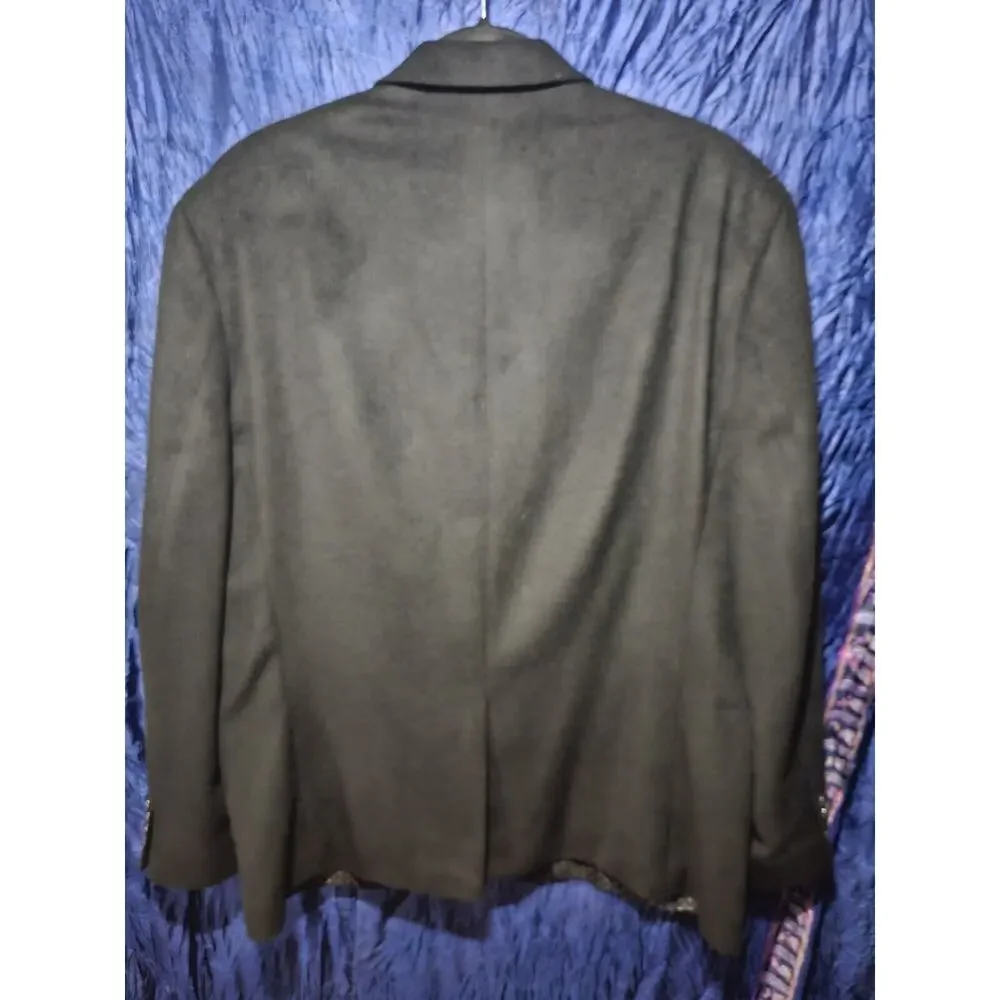 Lauren Ralph Lauren Sport Coat Blazer Men's XL Black 2-Button Jacket